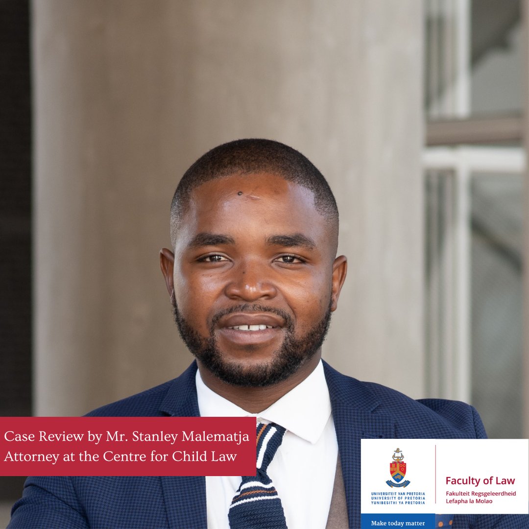 [Case Review] Mr. Stanley Malematja, legal practitioner at the @UPChildLaw at @UPTuks, writes a case review for BMGS v MBS and Others (GP) (unreported case no 26675/2022, 8-1-2024) (Phahlane J). Read more: l1nq.com/2T9cu #ProudlyUP #LegalPrimaFacie