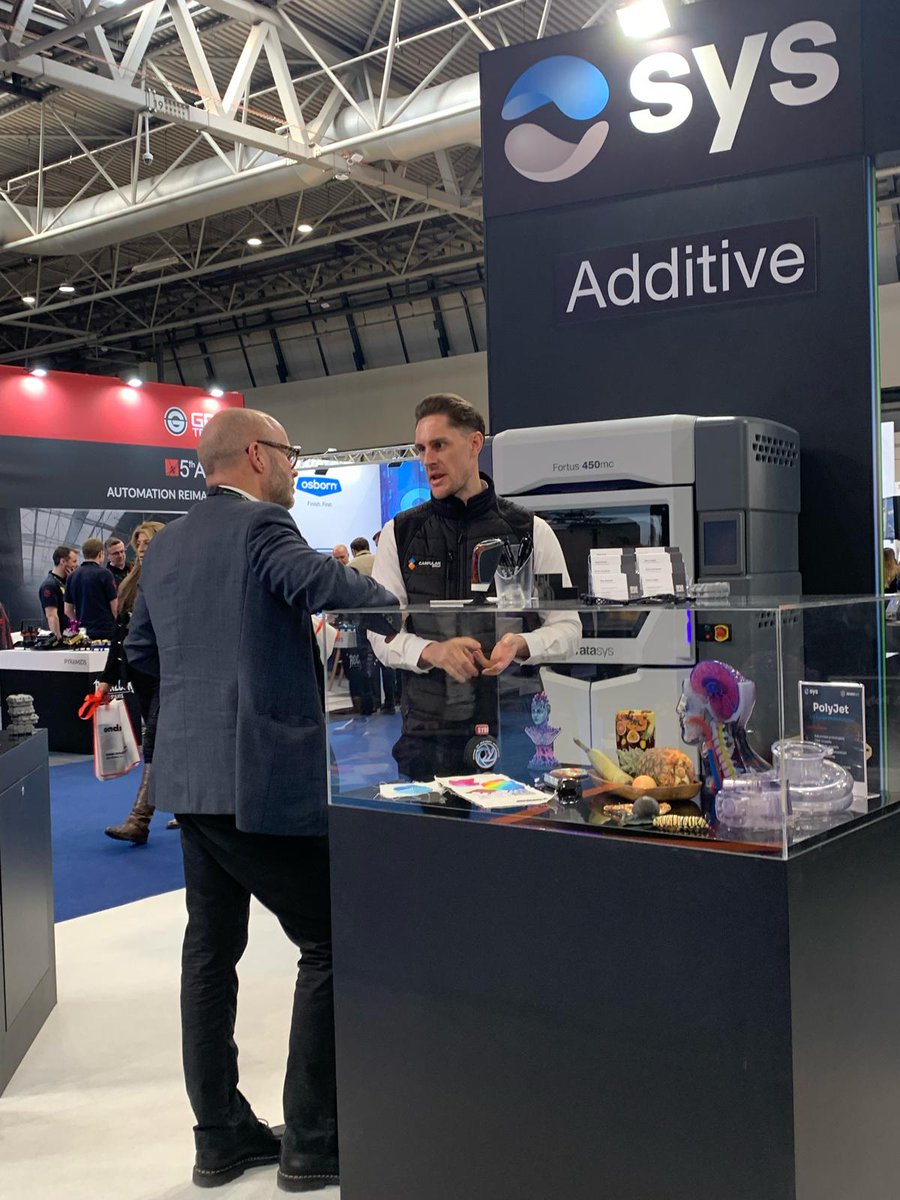 Another busy day at #MACH2024! 😍

Discuss all things Stratasys 3D printing with our team of experts in Hall 20 Stand 320 👌