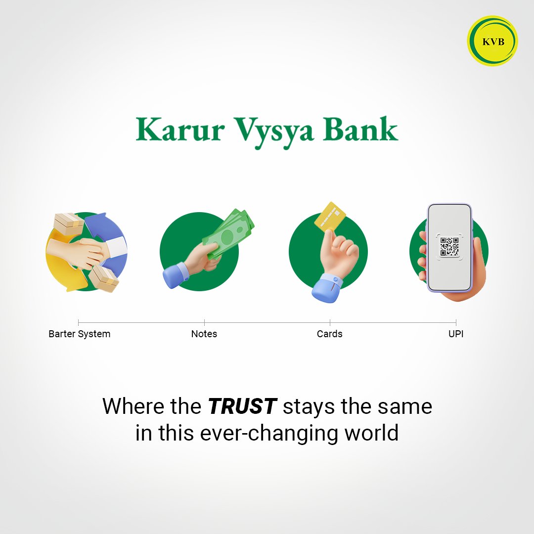 From 1916 to 2024, we’ve come a long way & so has the evolution of technology. But in this ever-changing world of technology, there’s one thing that stays constant, it’s the TRUST of our customers. With KVB you can enjoy the new way of banking with a legacy of trust. #KVB…
