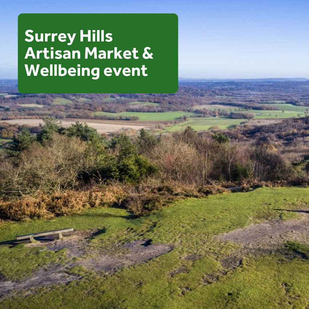 This #MindfulMay, we'll be welcoming you to Devil's Punch Bowl for our Surrey Hills Artisan Market & Wellbeing event. In collab with the National Trust, drink in the views, take part in some mindful activities and look to nature for a sense of stillness. surreyhills.org/event/surrey-h…