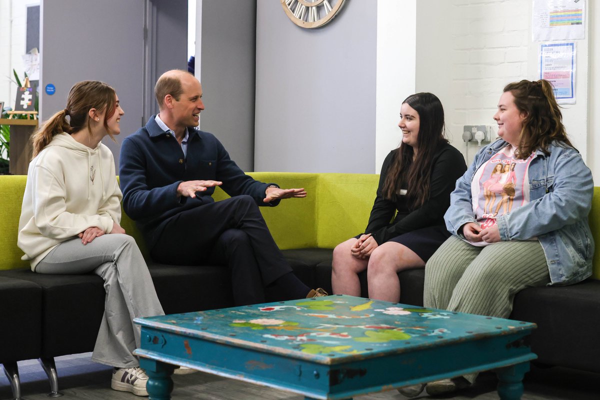 The Prince of Wales metaphorically rolled up his sleeves and lent a hand today when he visited #SurplustoSupper, a surplus food redistribution charity, to see how surplus food from across the local area is sorted and re-packaged for delivery to small community organisations. He