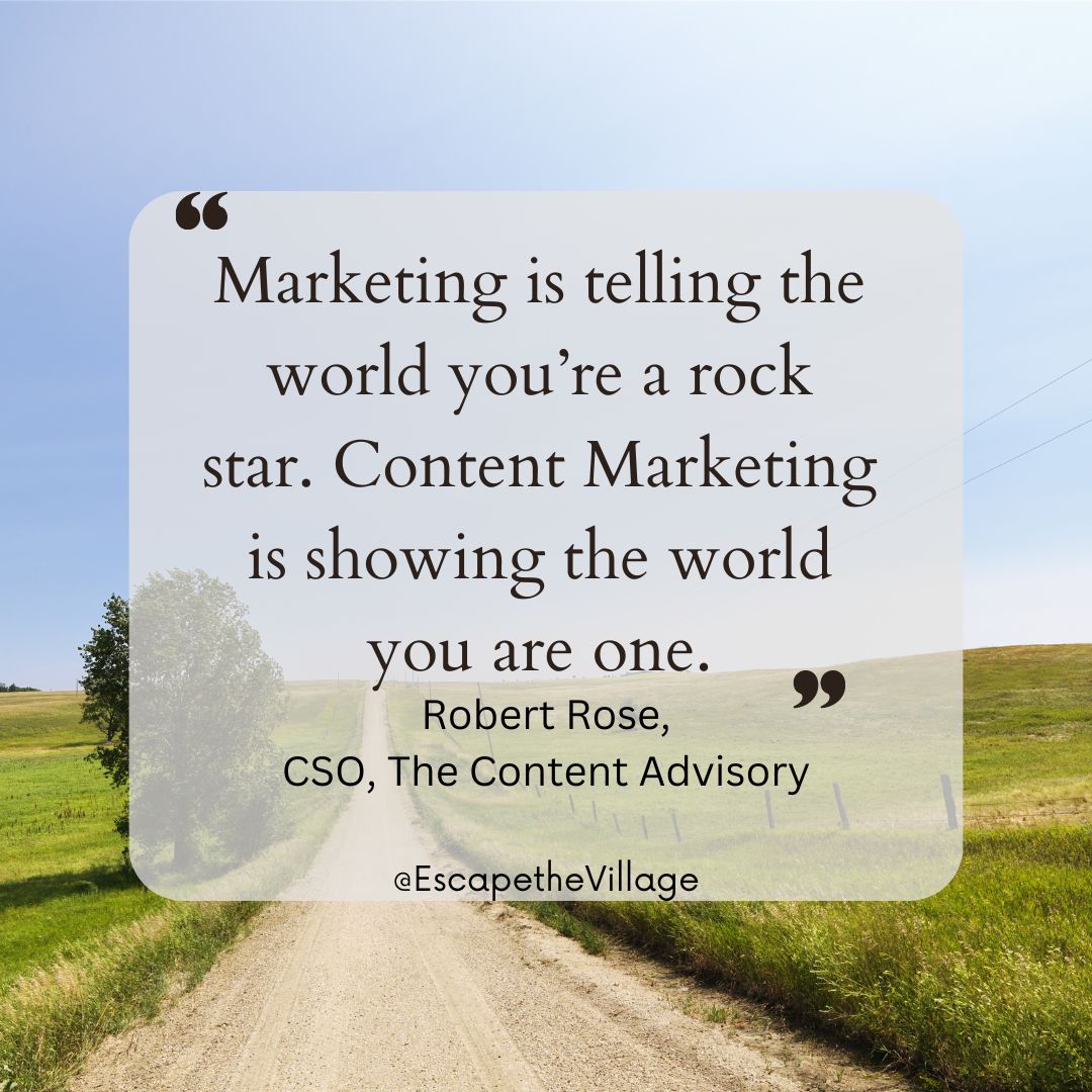 Hey rock stars it is time to not just tell your audience but show your audience how amazing you are! Love this and so many get this wrong with their marketing! #marketingquote #marketinginspiration