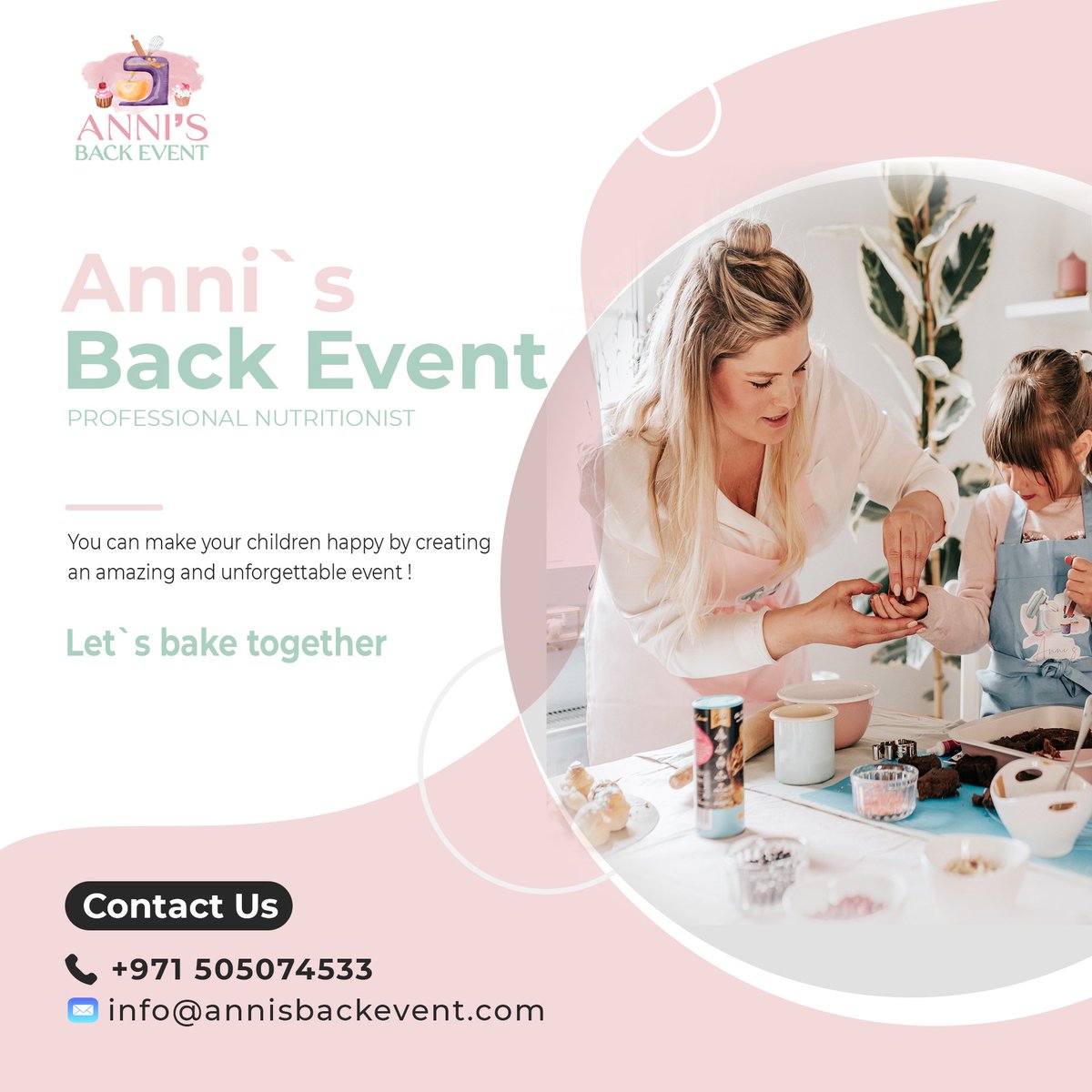 You can make your children happy by creating an amazing and unforgettable event!  Let`s bake together
#Dubai
#DubaiMarina 
#dubairain 
#DubaiFlooding 
#UAE 
#viral 
@everyone