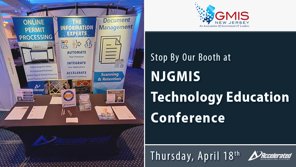 AISWW's tweet photo. Attending today's @NJGMIS #Technology #Education Conference?  

Stop by our booth to chat with @LukasAIS about #solutions to help #improve #citizenservices and save valuable #taxpayer dollars! https://t.co/B9ZrYIKioP https://t.co/xdb6W30ehl