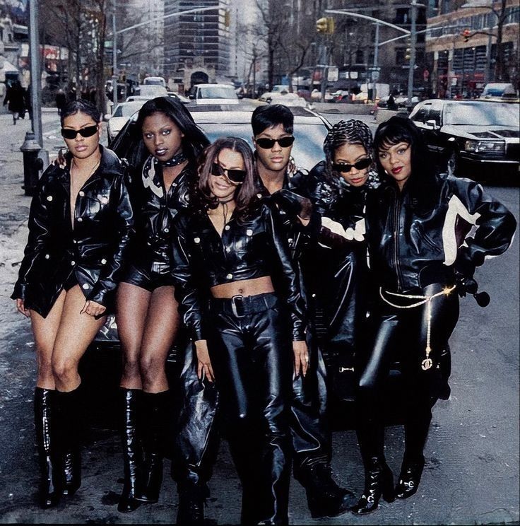 Total, Foxy Brown, Da Brat + Lil Kim, c. 1995