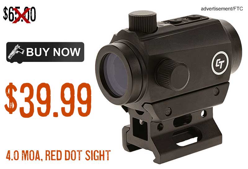 Crimson Trace Cts-25 Compact, 4.0 Moa, Red Dot Sight …$39.99 50% OFF dlvr.it/T5gl9K