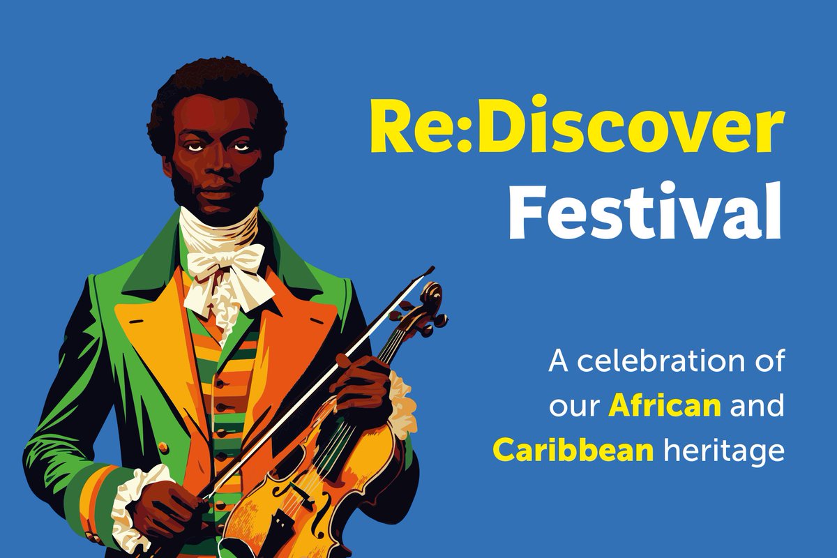 StreetwiseOpera's tweet photo. Inspired by the artistry and courage of Black classical composers, from Ignatius Sancho to Shirley Thompson, today we announce Re:Discover Festival. Join us in celebrating and honouring the impact of African and Caribbean heritage on modern Britain
https://t.co/jrlrv2E5YV https://t.co/vQdBF4PXW1