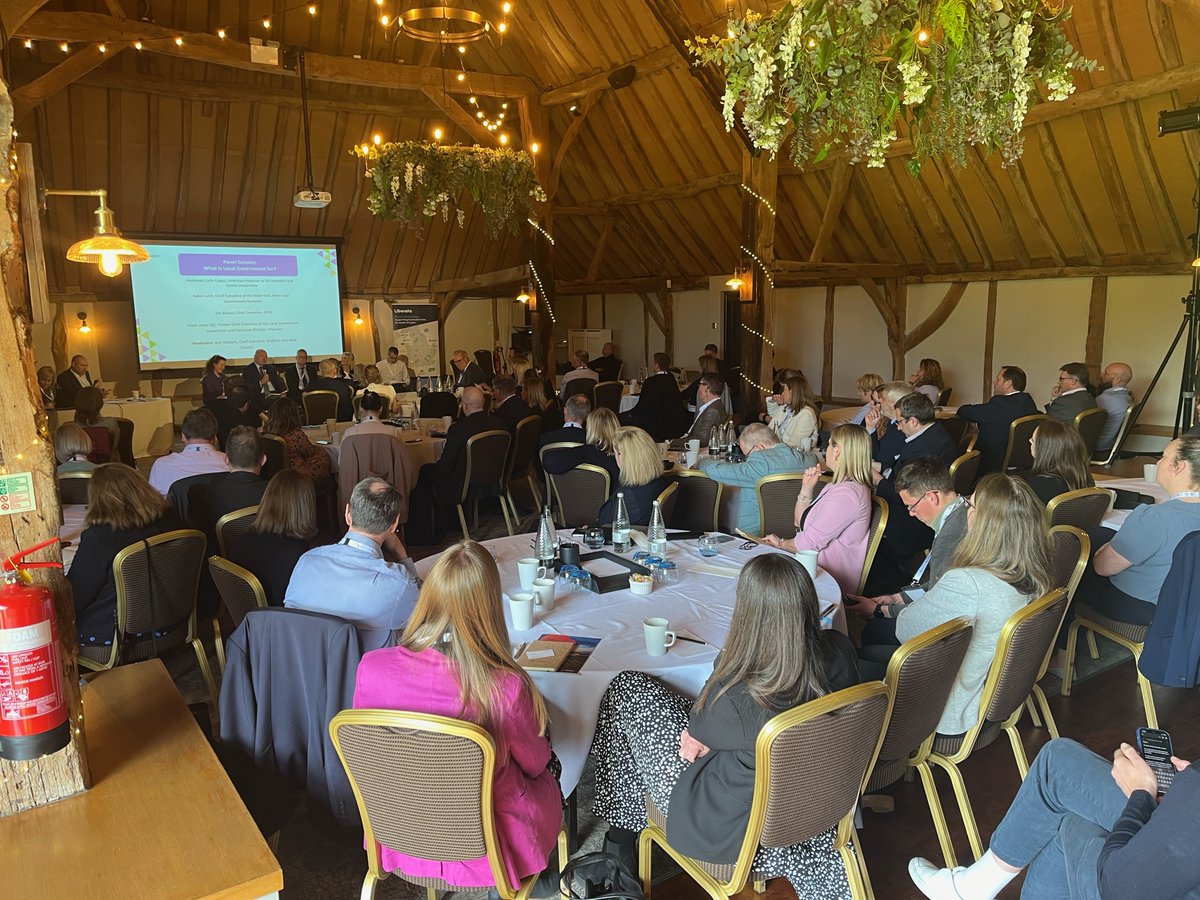 The Solace in the South Conference has begun in sunny Norton Park near Winchester! The first panel session was on the topic 'What is Local Government For?” A huge thank you to our sponsors at this conference. #SolaceintheSouth #LocalGov #Leadership #Sponsors #BusinessPartners