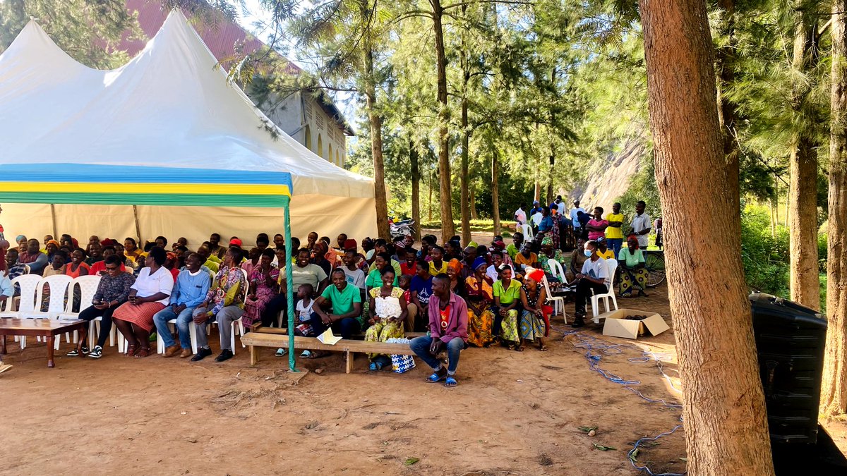 In Bugesera &amp; Gasabo's villages, over 5,000 people have already benefited from #UrubugaBahoNeza. Here, they find not only understanding but tangible resources to navigate their mental health journey. 

 By acknowledging and addressing mental health triggers head-on, we're