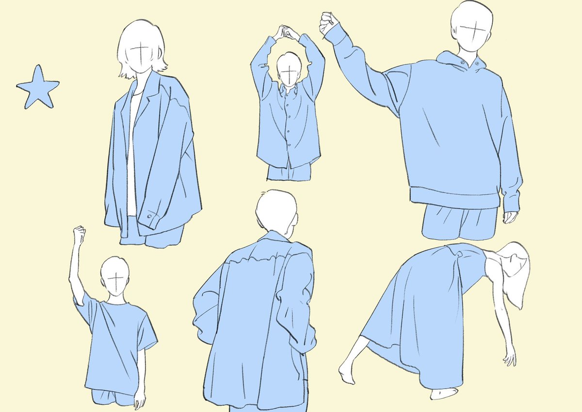 Our feature tutorial/artist for today is this SET of pages of FOLD and CREASES by the talented @simodasketch! Great for understanding FABRIC BUNCHING as well as handy reference for DIFFERENT CLOTHING! #conceptart #anime #manga #comicart #illustration #ART