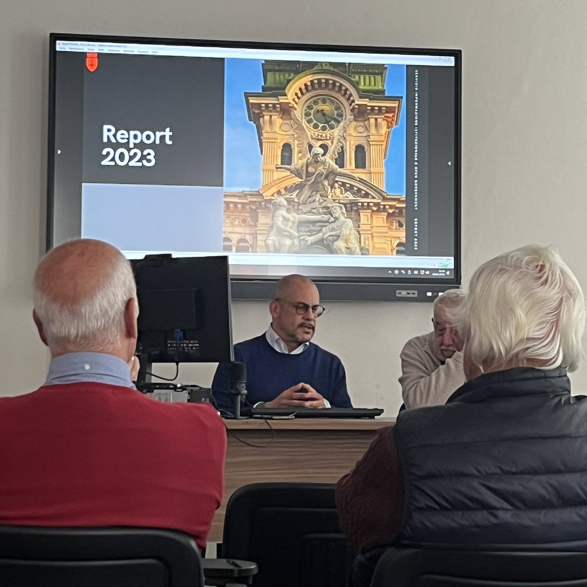 La presentazione delle attività del Servizio Informazione Istituzionale e Open Government del Comune di Trieste all'Università della Terza Età