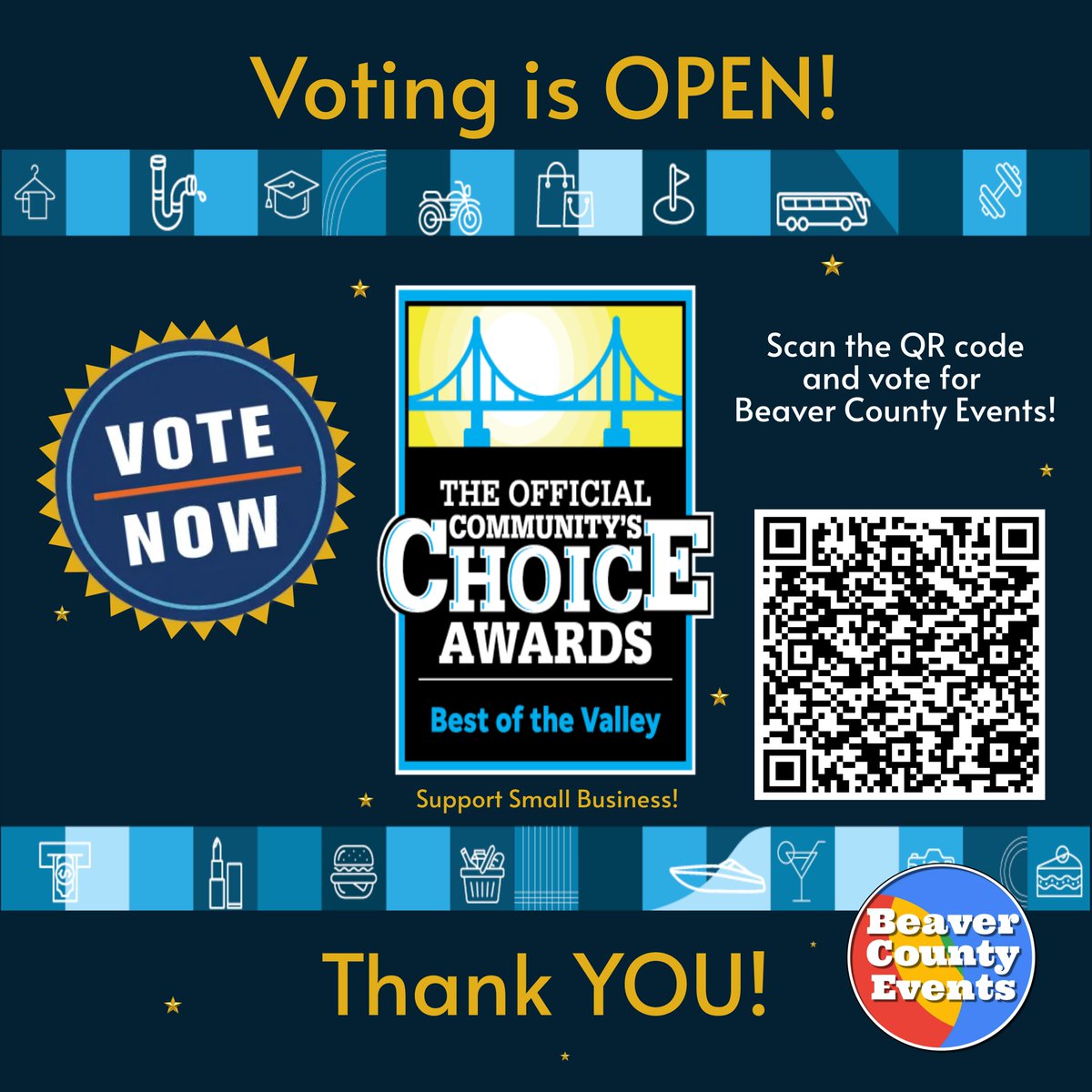 OfficalBCEvents's tweet photo. Voting has officially opened!!
Please vote for us at this link: https://t.co/tio6Rh8lAg
Scroll down to the "GUIDE SERVICE" selection and click "VOTE."
Voters can become eligible to win $250!  There are over 100 categories to vote under.
We THANK YOU for your support! https://t.co/5r3LMX8s5E