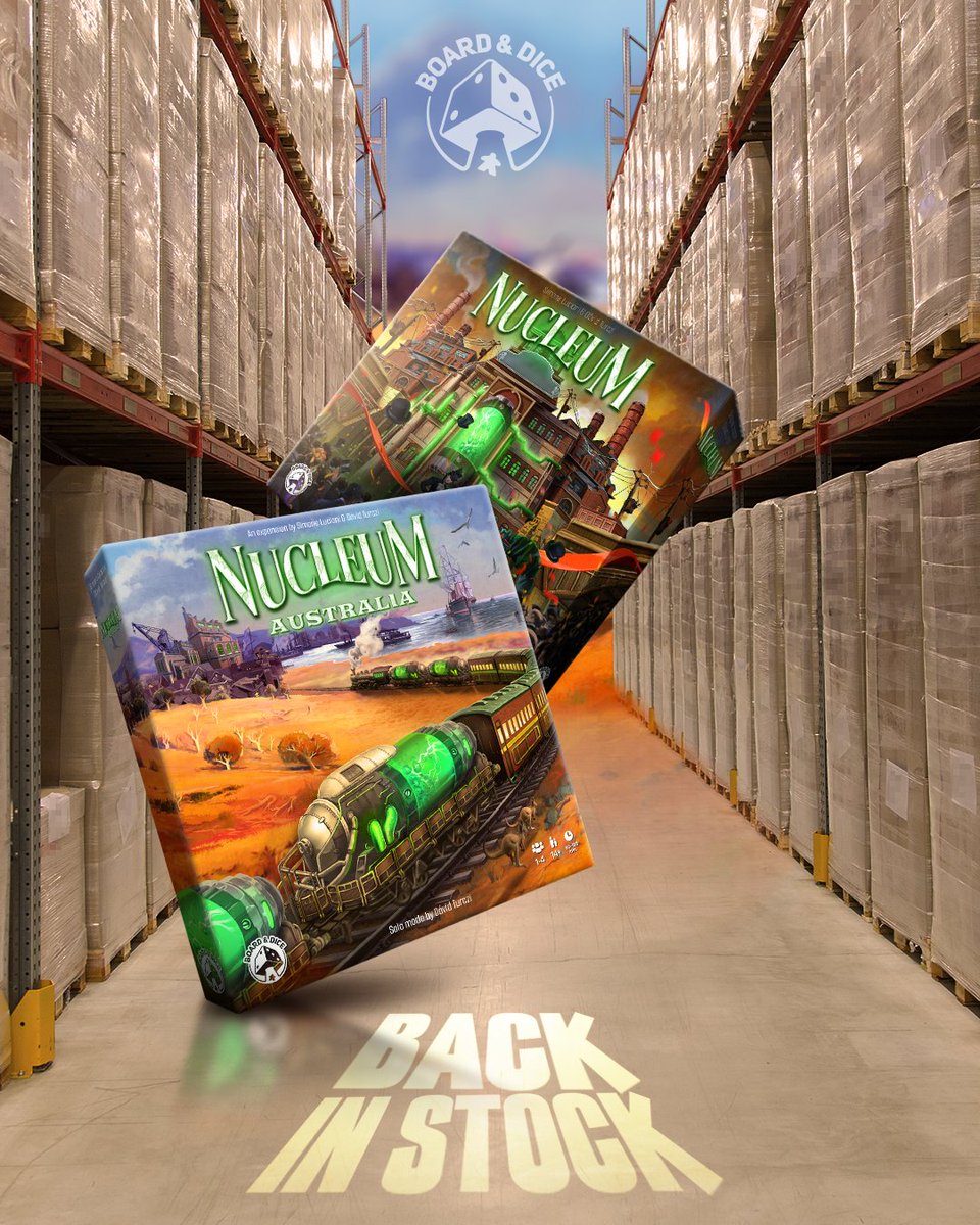 Ready to jump on our green train filled with pure energy? ⚡It’s time! Nucleum and Nucleum: Australia are back in stock - join our mission and spread nuclear power across the world! Follow the link below to visit our web store now! 👈 bit.ly/48BypMT