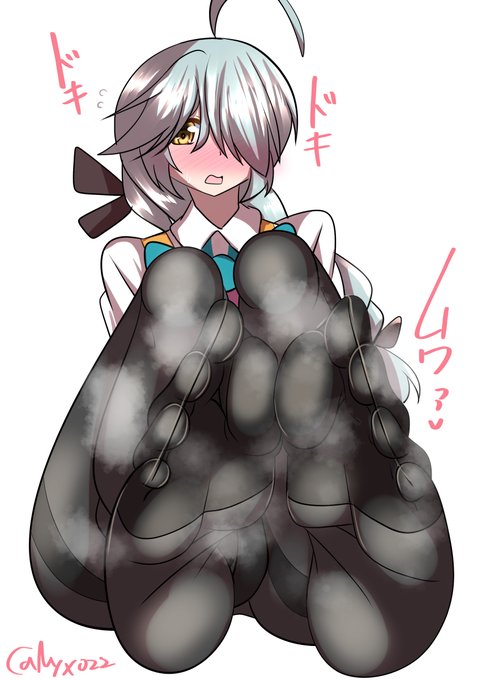 「ん…あの…お足…蒸れちゃって…嗅ぎます…か?///」   
ムレムレ黒タイツ浜波チャン(ˇωˇ)      
進水日おめでとう!(連続1504日目          
#艦これ版真剣お絵描き60分一本勝負_20240418 
#艦これ版深夜の真剣お絵描き60分一本勝負 
#めび環んどろ #10000日チャレンジ
#浜波進水日 