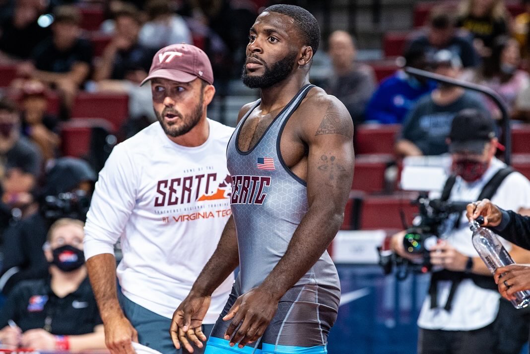VTechWC's tweet photo. 𝗚𝗼 𝗴𝗲𝘁 𝗽𝗮𝗶𝗱, 𝗟𝗮𝗰𝗲𝗺𝗮𝗻 💰

Good luck to our guy and former resident-athlete @WhoIsJamesG this weekend in State College at the 2024 US OTT! Do your thing, JG 🟢
#SERTC #Hokies 🦃 https://t.co/FYsVZFIXmw