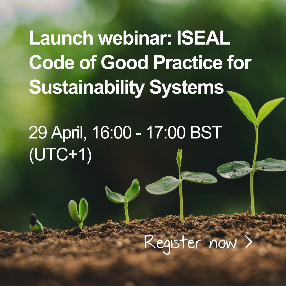 The ISEAL Code is here. Why is this important news for businesses interested in improving sustainability impacts? Discover more in our latest news piece > ow.ly/wk0V50RiZZL Register for our Code launch webinar on 29 April > ow.ly/n6uR50RiZZM