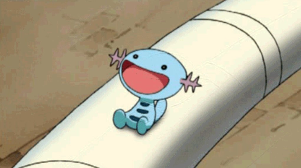 PokemonGems's tweet photo. wooper is having fun https://t.co/0t2z7clNzf