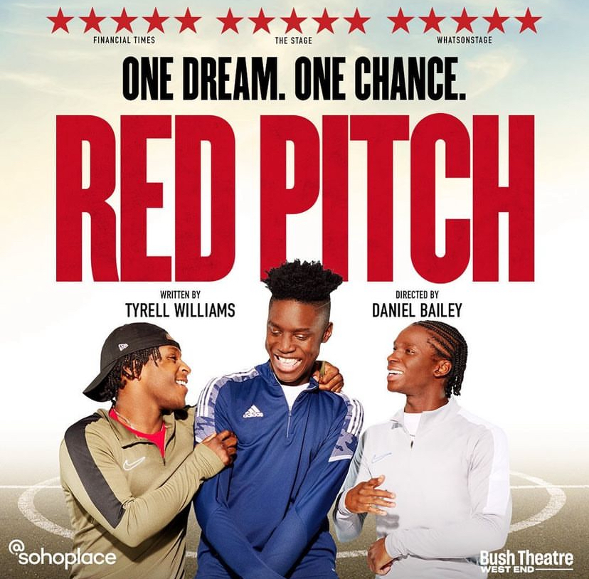 Our GCSE Drama students went to see ‘Red Pitch’ at
<a href="/sohoplace/">dd</a> last night. It was such an exciting production filled with humor, poignant issues and inspiration. It was 5 stars from us! #RGTrustSchool #Dramaworld