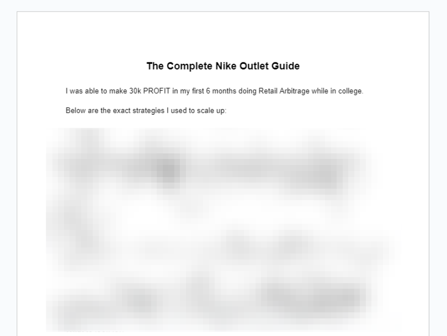 I made over 30k profit in my first 6 months doing retail arbitrage 

So, I put together the complete RA Guide on exactly how I did it

Retweet this and reply "RA" and I will DM it to you

*must be following me*