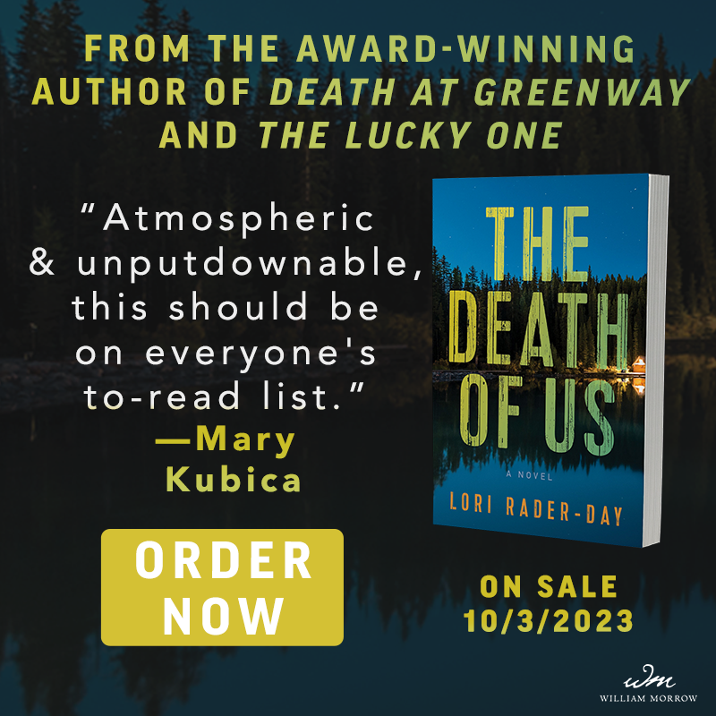 Continuing my self-absorption tour? While you're checking out @MaryKubica's twisty new thriller SHE'S NOT SORRY, check out what MARY likes to read. That's a quote. She said it, I swear.