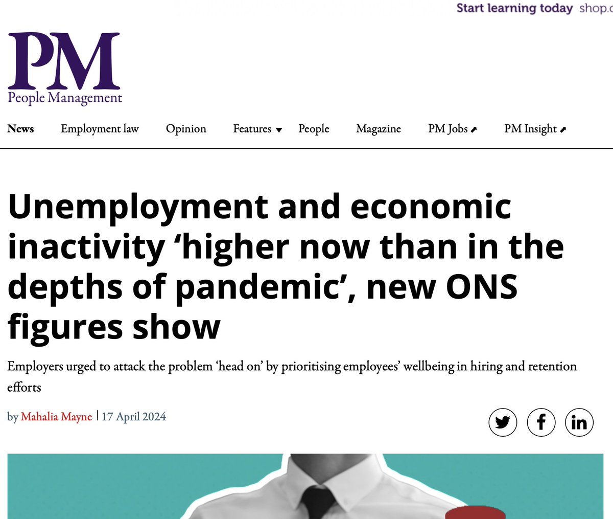 HelpfulHR's tweet photo. Rising #unemployment, declining #economicactivity and declining #recruitment activity.  Find out what's going on in the #labourmarket and what's influencing these changes: 
https://t.co/ZlXvGTwlRx
#HR #jobs #LeadershipMatters https://t.co/KzzuQXCZ4N