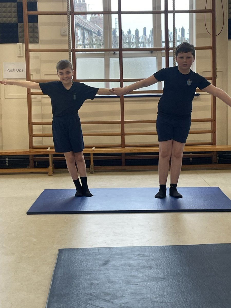 Excellent balancing skills from children in Year 5 today during our gymnastics lesson! All children really tried hard and enjoyed it! We started the lesson completing some retrieval exercises of rolling too! Well done Year 5! <a href="/LsspKate/">LSSP Coach Kate</a> <a href="/Liverpool_SSP/">LSSP</a>