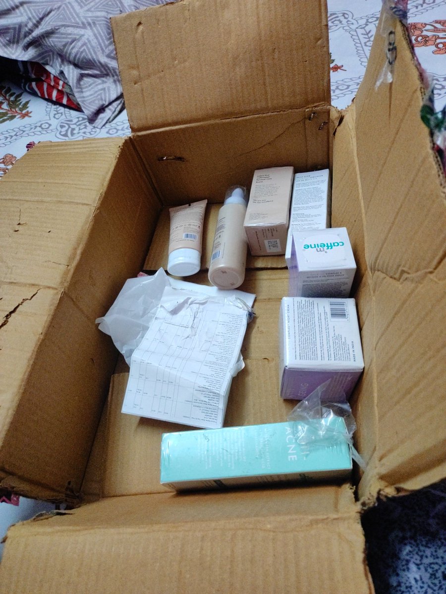 shilpachandra_'s tweet image. Received my order from @i_am_caffeine today, but only got 7 out of the 15 items I ordered. Disappointed 😞 I'll have to file an FIR. Can you please fix this ASAP? #CustomerService #MissingItems @DelhiPolice