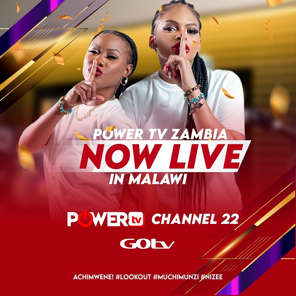 Exciting Times! Power TV Zambia is now LIVE in Malawi! Tune in to Power TV on GOTV in Malawi on Channel 22, and experience the vibrant beats of Malawian and Zambian Music, alongside Africa's top hits, and so much more! also available in HD. Muchimunzi Nizee #Malawi
