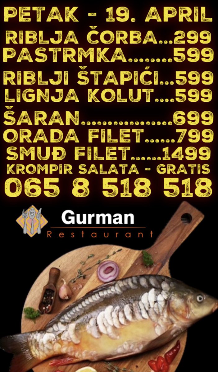 GurmanRestoran's tweet photo. https://t.co/FczM9dJ0mJ