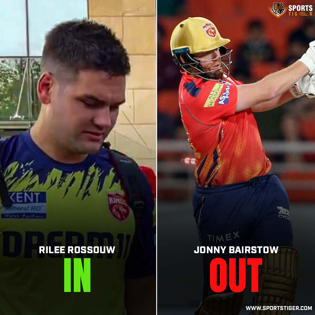 Jonny Bairstow is OUT; Rilee Rossouw come in

📷: IPL

#PBKSvMI #MIvPBKS #IPL2024 #TATAIPL2024 #JonnyBairstow #RileeRossouw #SaddaPunjab