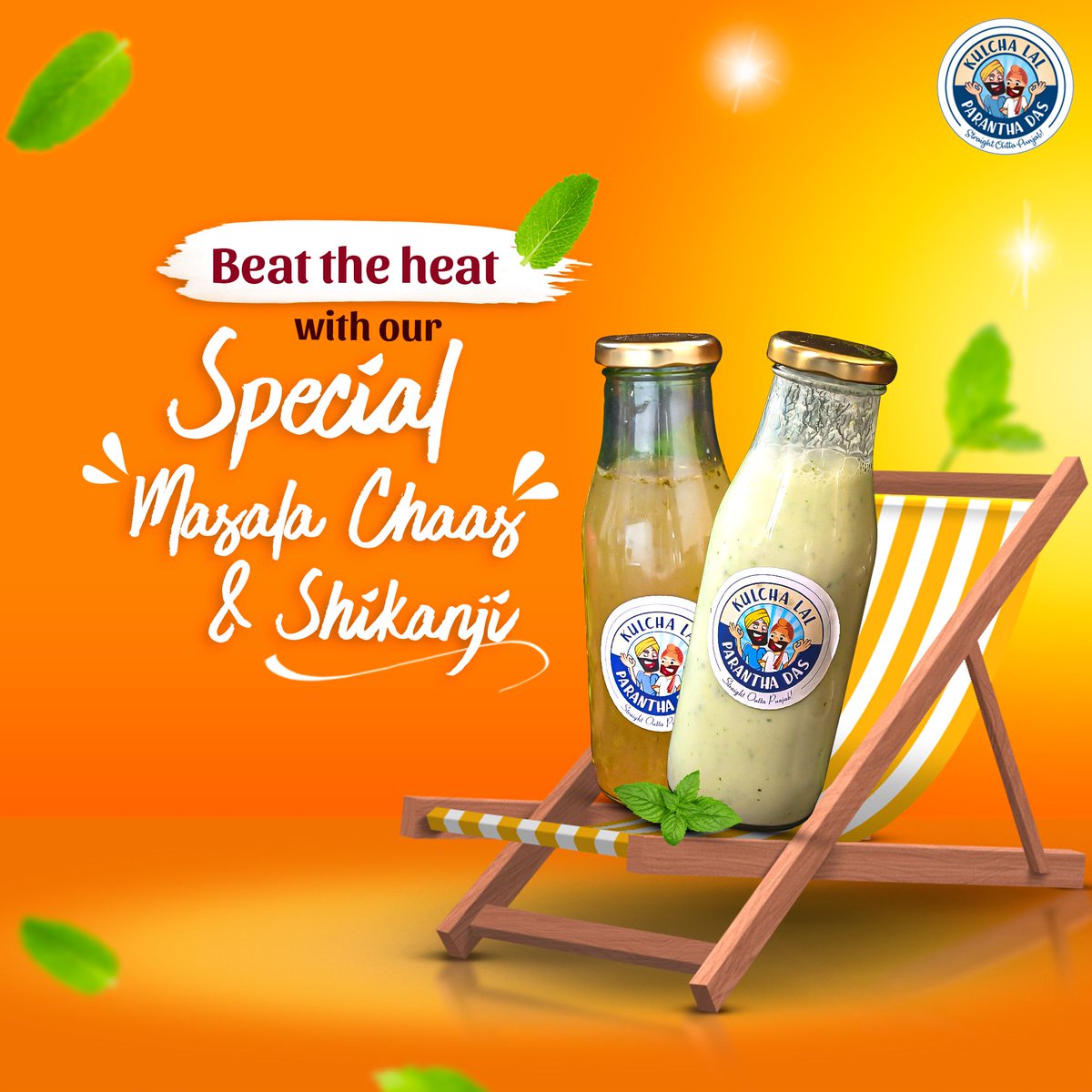 Stay cool this summer with our refreshing Masala Chaas & Shikanji now also available at our newest outlet in Gurugram Sector 69 & Sector 109  🌞❄️ 
#KulchaLalParanthaDas #KLPD #BeatTheHeat #IndianDrinks #MasalaChaas #Shikanji #NewOutlets #Gurgaon #AuthenticPunjabiFood