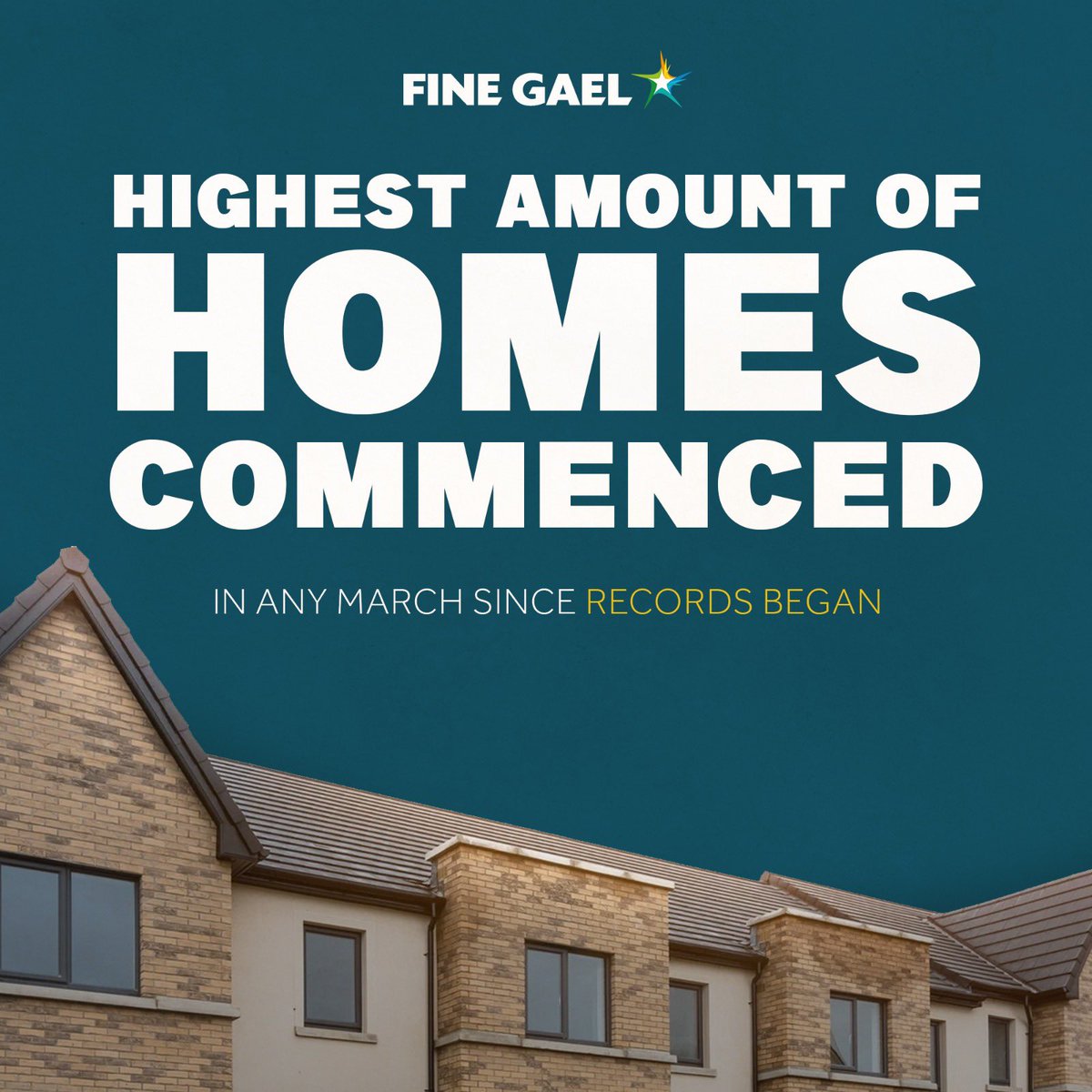 🏡Last month, there was the highest number of homes commenced in any March since records began in 2015.