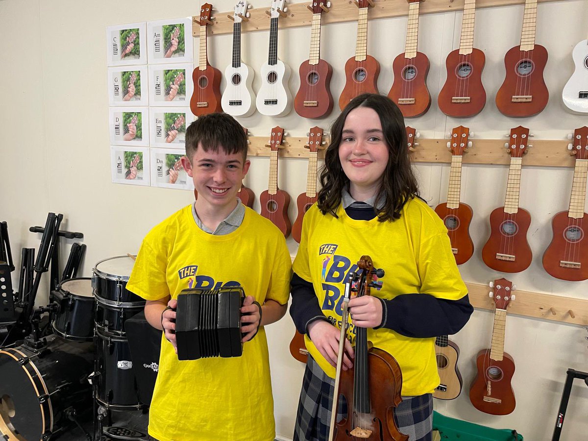 Good Luck to our students who are participating in the @TodayFM Big Busk tomorrow in @SuperValuIRL Portarlington. Thank you to Ms. Rafferty and Ms. Sugrue for all their work and help. @love_port @EmoParish joinus.focusireland.ie/fundraisers/ca…