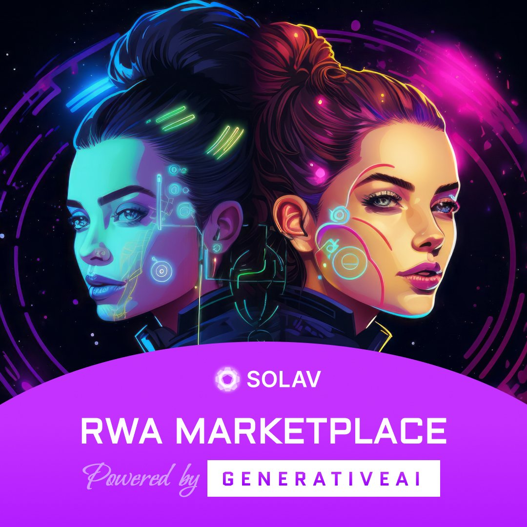 🔔 Exciting News of $SOLAV: #RWA Marketplace Powered by #GenerativeAI 1️⃣ Introducing the first-ever unveiling of the Marketplace Demonstration Video Visit and check it! drive.google.com/file/d/1IbP1Ze… 2️⃣ Stay tuned SOLAV Status Report: Apr 18 medium.com/@solav.io/sola… 3️⃣ Visit SOLAV