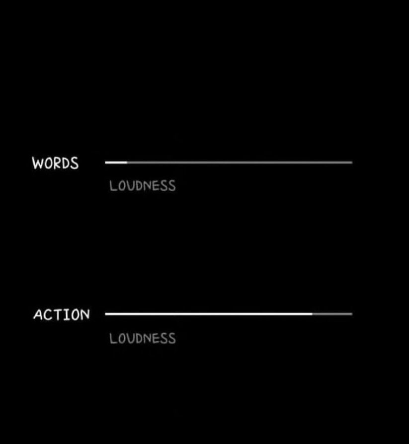 You’ve heard the expression, ‘action speaks louder than words’ right? Well, there is a lot of truth to that statement. I say it this way, don’t “tell” me what you’re going to do, “show” me. Talk is cheap cheap. Action brings value. How’s your value? Be valuable. #ItsTIMEToManUp