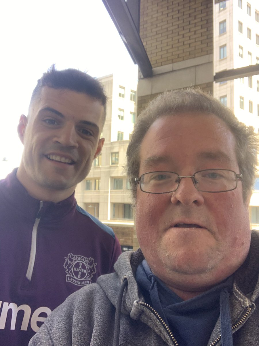 Ran into an old mate Congratulated him on the title. He asked how I was He says hi to everyone Appreciate you Granit