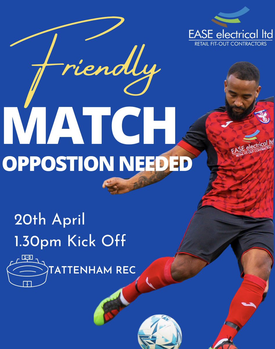 Waltonhillfc's tweet photo. CALLING ANY TEAMS WITHOUT A FIXTURE 📣

Due to our opposition unable to field a team this Saturday we are looking for any team that would like to have a friendly match? 

We have a pitch and a ref, all we need is a team to play……

If you are up for it then please message us https://t.co/lN1wOnGQsb