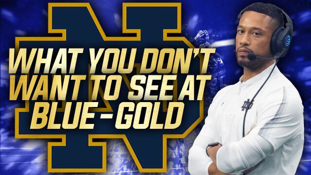 Notre Dame Blue & Gold Game☘️What You DON'T Want To See #NotreDame @JackSacco @OfficialChip @craiGo574 @ldock93 @NDrules43 @Kev11Elev @Bif_13 @Adam_Dowling1 ⬇️ youtu.be/9PsoHL7FQQA?si…