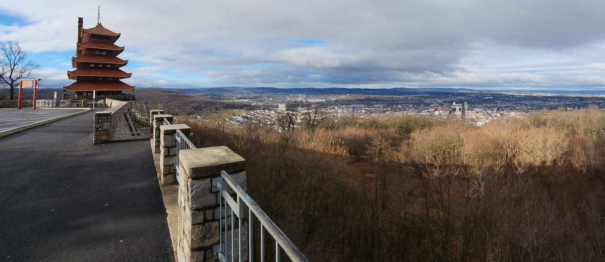 Congrats to Scott VanDuzer of #CECAthens for winning our Photo of the Month contest for January! The photo was taken at the @ReadingPagoda where CEC was hired to conduct boundary and topographic surveys of the property. #survey #readingpagoda #photocontest