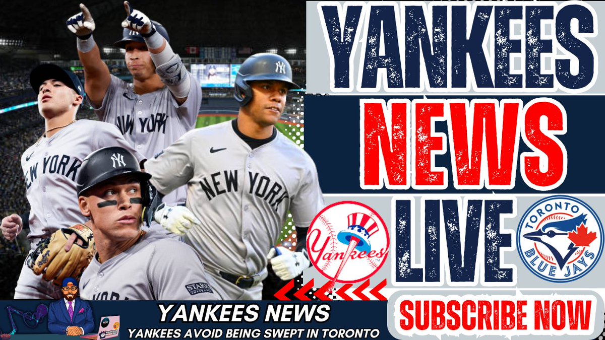 uptownsportstv's tweet photo. Wake Up & Grab Your Coffee with @ProjectNerdHQ & @CadileTodd on The @YanksBrew 

Talking All Things Yankees, Juan Soto Comes Up Big, Aaron Judge For The Win & More...

Join The Convo Live 11am ET☕️
📺https://t.co/xk5i2HyLDQ
