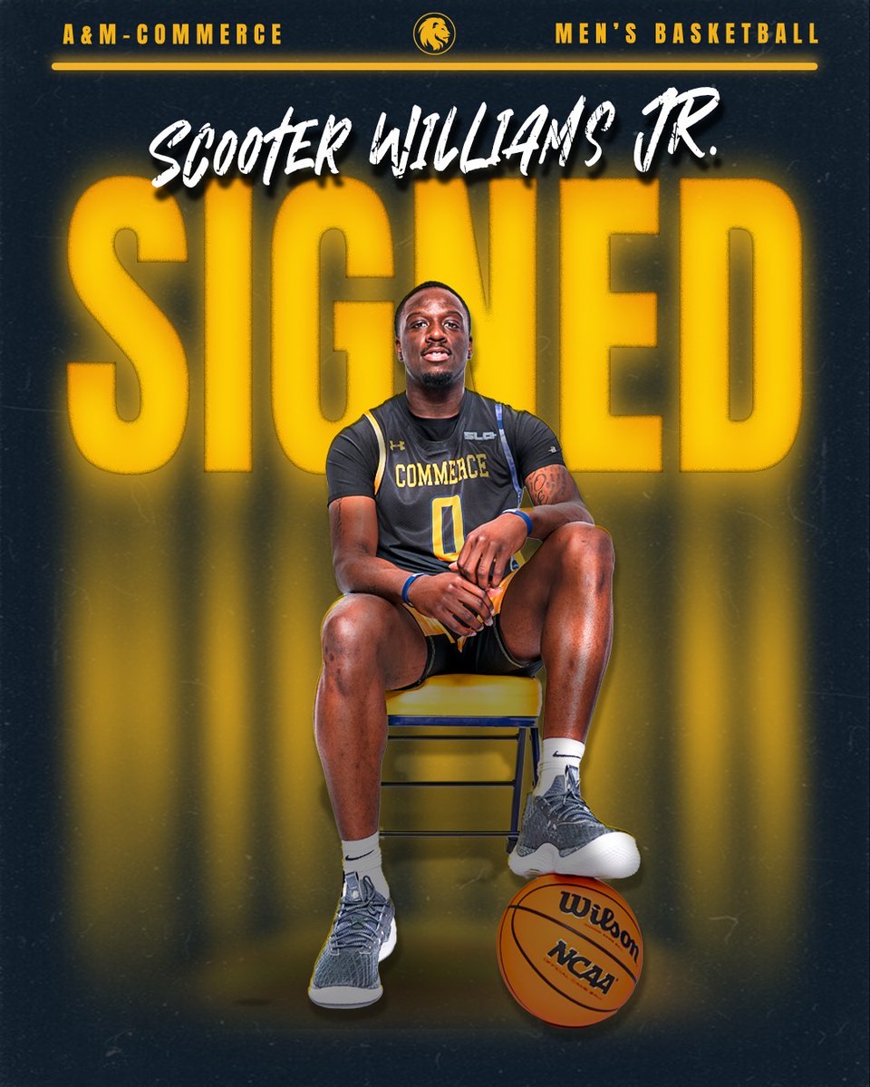 🏀SIGNED! Excited to welcome James 'Scooter' Williams Jr. to the Lion Basketball family! #GoLions #LT