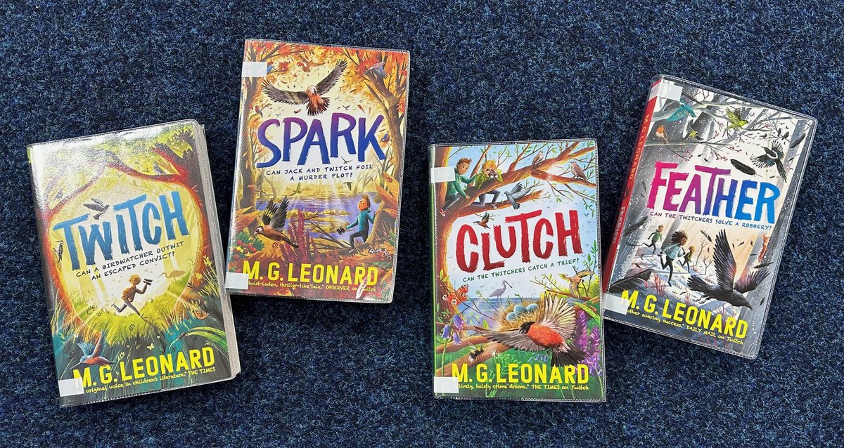 Guils_Lib's tweet photo. Not only is the "Twitch" book series by @MGLnrd utterly fantastic, with adventure, crime, mystery and wildlife. The artwork, inside and out, is truly beautiful.
#twitchersoath #twitch #readingforpleasure #schoollibrary https://t.co/qUHPFE6n8j