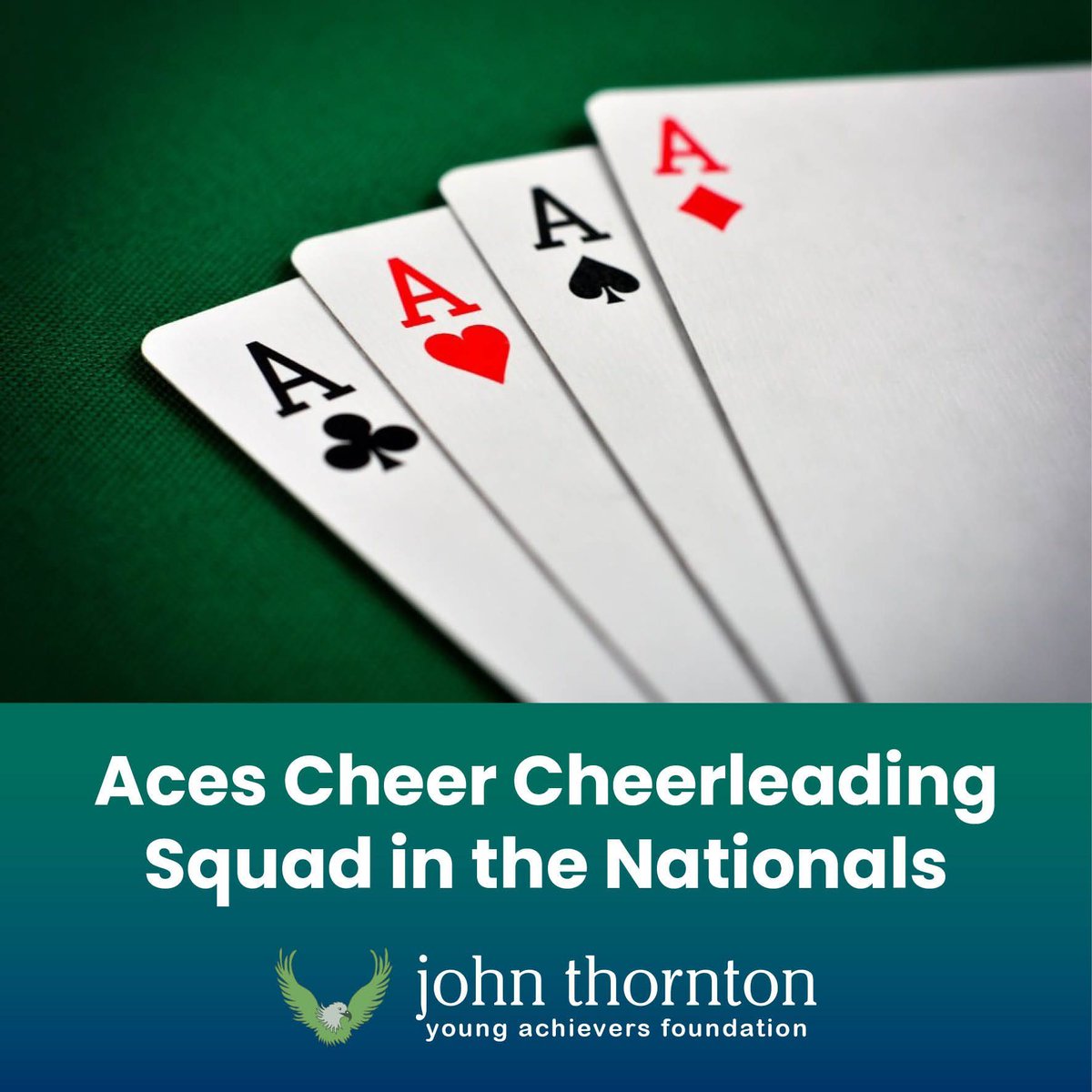 A member of the Aces Cheer cheerleading squad has received support to help with the cost of new cheerleading shoes and hotel accomodation fees 🪩 buff.ly/4asVTUI #CheerLeader #charity #dorset #JTYAF