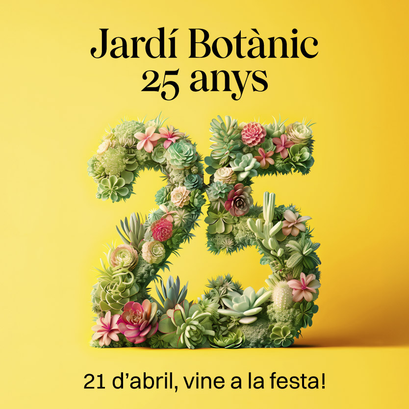 Aprèn sobre la botànica d'una manera amena i desenfadada al monòleg naturalista de Godai Garcia (@Gagagaigus ) a la #Festa del 25è #aniversari del Jardí Botànic. 🗓️21/04 🌿tuit.cat/yVdF9 🚌Bus llançadora gratuït des de Pl.Espanya. #25JBB @barcelona_cat @BCN_SantsMont