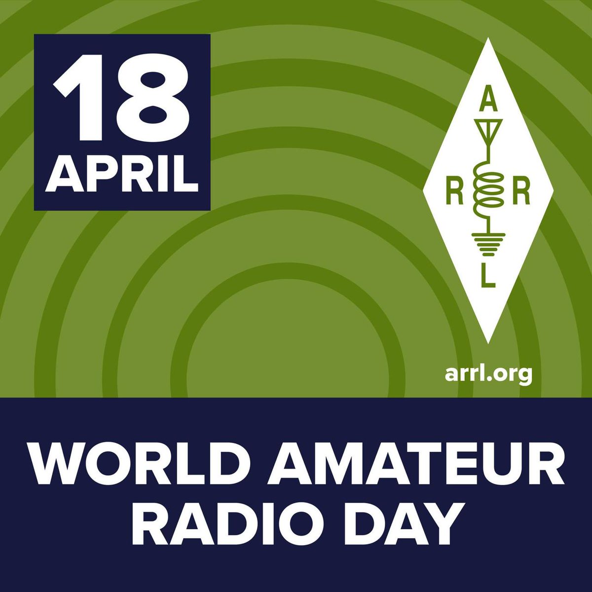 April 18 #WorldAmateurRadioDay