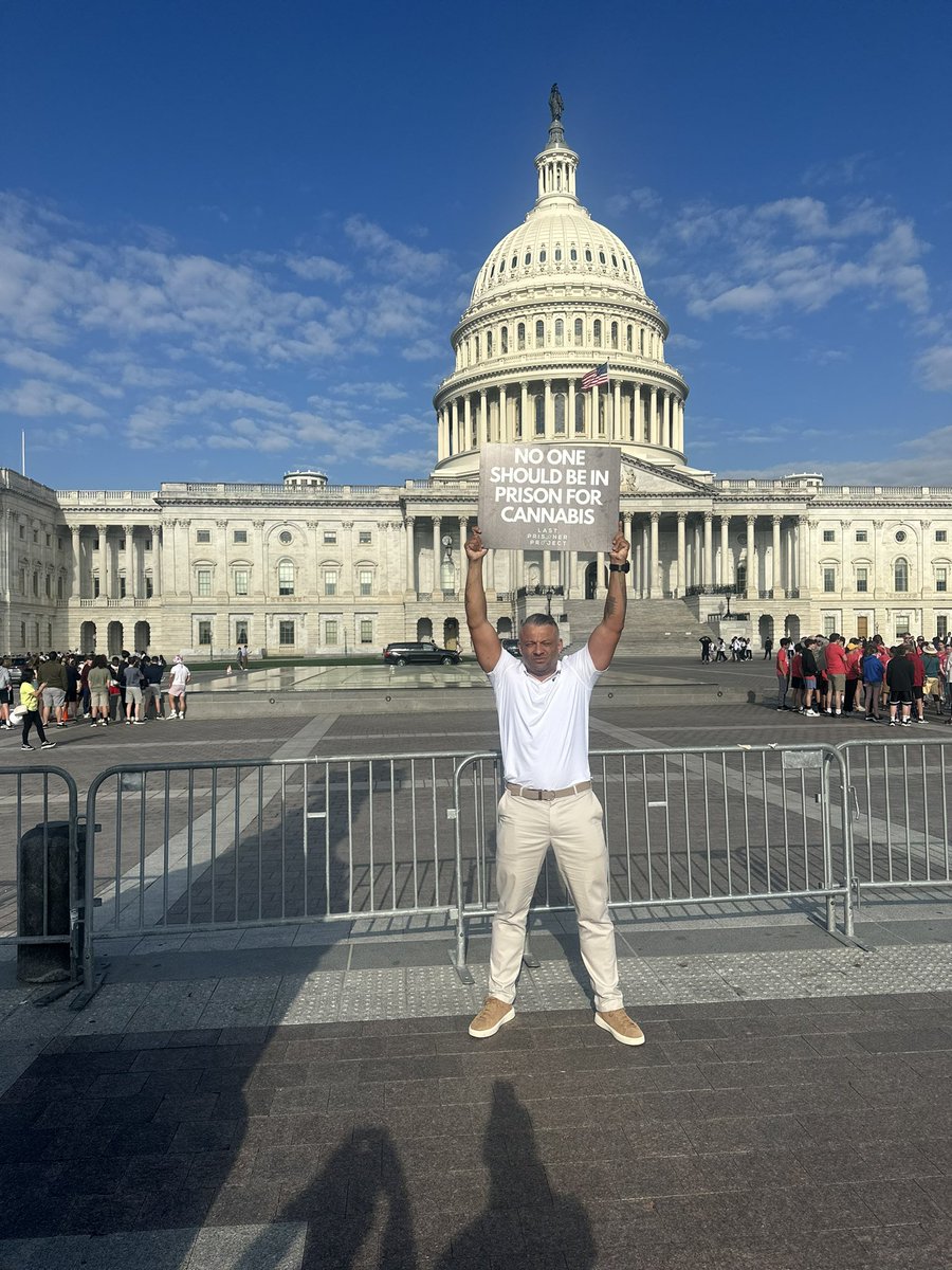321Bohm's tweet photo. I’m extremely excited and honored to represent @BalancedNetwork on Capitol Hill to advocate for the complete  de-scheduling of Cannabis. Veterans should have access. No one should be in prison for this. #CannabisForVets #FreedomForAll https://t.co/qf9B9Om4ZZ
