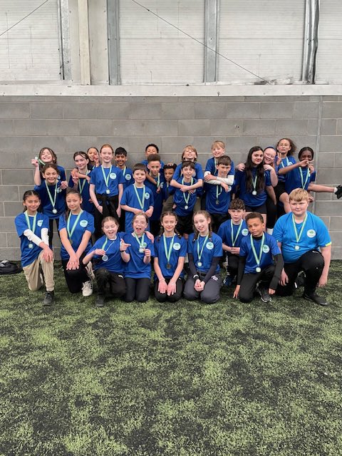 🎉🎉🌟🌟Silver medalist in the Yorkshire SHA Finals. We are so proud of them! They showed great determination and sportsmanship on the day and have worked tirelessly to prepare for this event. Thank you to @PennineSSP for organising and to the Sports Prefects @ColneValleyHigh