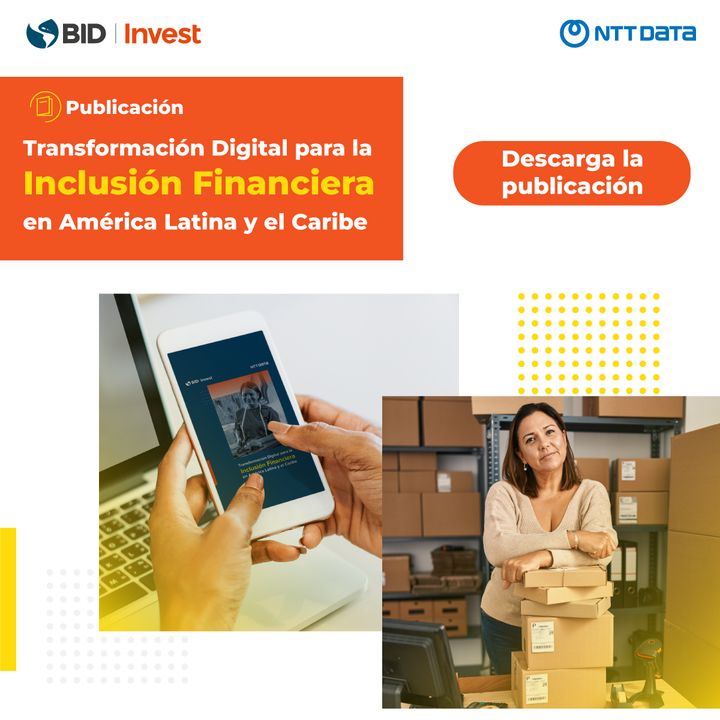 Las entidades financieras de la región enfrentan desafíos derivados de un contexto post-pandémico. Descarga nuestro estudio sobre Transformación Digital para la Inclusión Financiera y descubre las estrategias que impulsarán la transformación digital👉bit.ly/4bdY4Mz 🔗