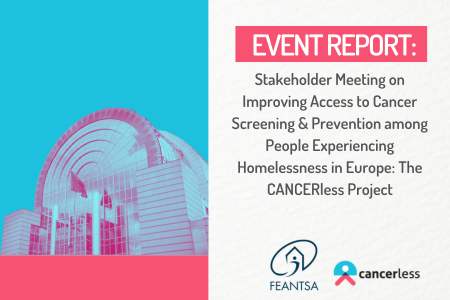 Take a look at our @CANCERLESS_EU event report 👇 'Stakeholder Meeting on Improving Access to Cancer Screening & Prevention among People Experiencing Homelessness in Europe: The CANCERless Project' A massive thank you to @Kympouropoulos for hosting 🔗bit.ly/3xH7SQv