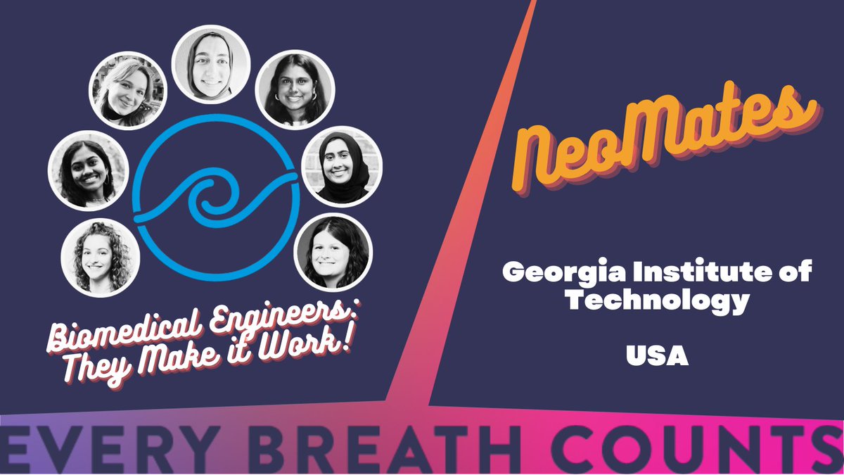 Delighted to highlight student winners of the @rice360glht 14th #GlobalHealth Technologies Design Competition! #2 Seven awesome ♀️ biomedical engineers from @GeorgiaTech for NeoMates #KnowTheirNames 👉 news.rice.edu/news/2024/duke… #TheyMakeitWork #HealthforAll @womeninGH